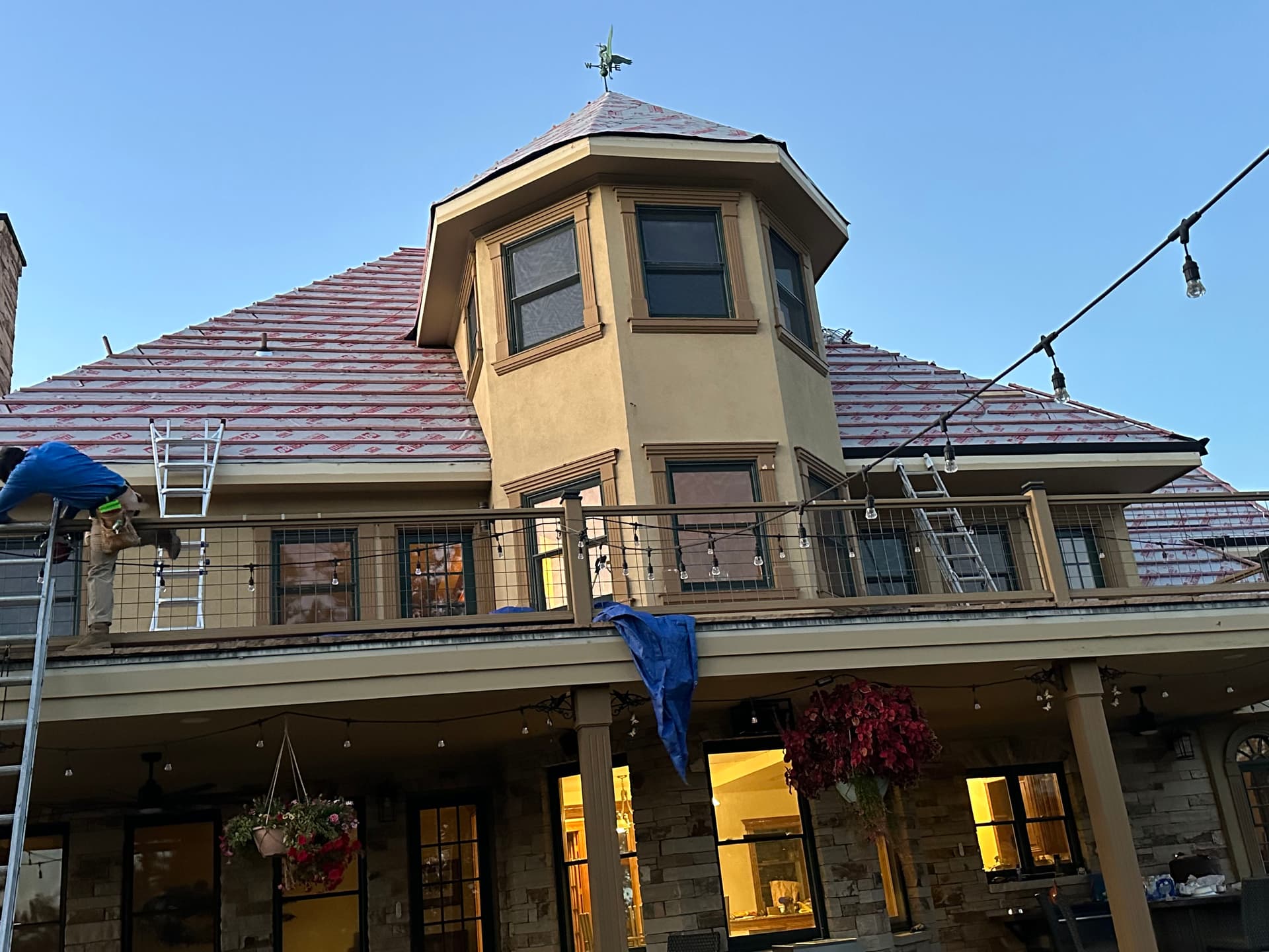 Gallery photos for Full Roof Replacement on a Large Custom Home: Image #2